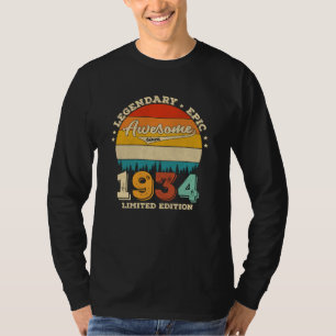 88 Jahre alt Phantastisch seit 1934 88. Geburtstag T-Shirt