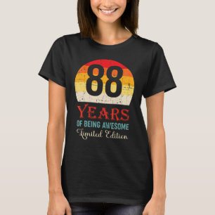88 Jahre Phantastisch 88. Geburtstag T-Shirt