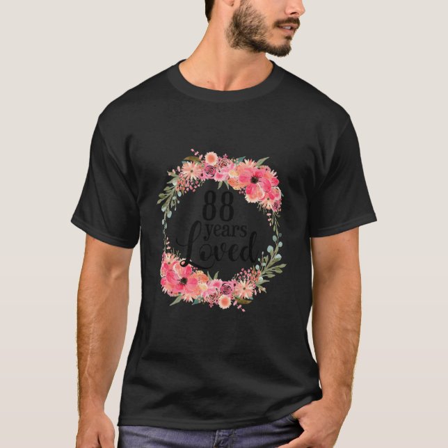 88. Loved Phantastisch seit 1933 T-Shirt (Vorderseite)