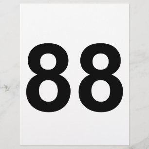 88 - Nummer achtundachtzig