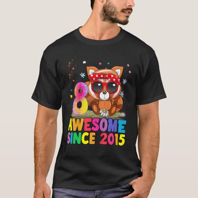 88. Phantastisch seit 2015 T-Shirt (Vorderseite)