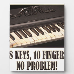 88 Schlüssel, 10 Finger, kein Problem! Fotoplatte