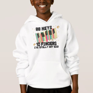 88 Schlüssel 10 Flügel Ich habe dieses Klavier k Hoodie