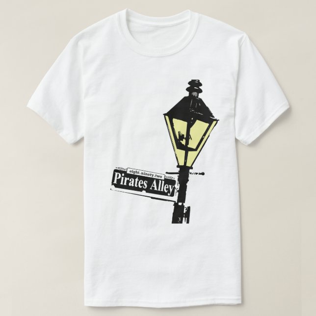 892 Pirates Alley T-Shirt (Design vorne)