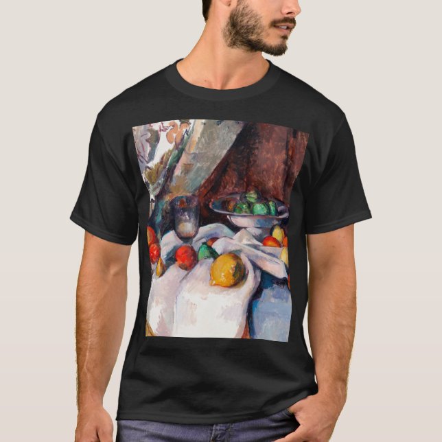 898 Paul Cezanne Stillleben mit Äpfeln T-Shirt (Vorderseite)