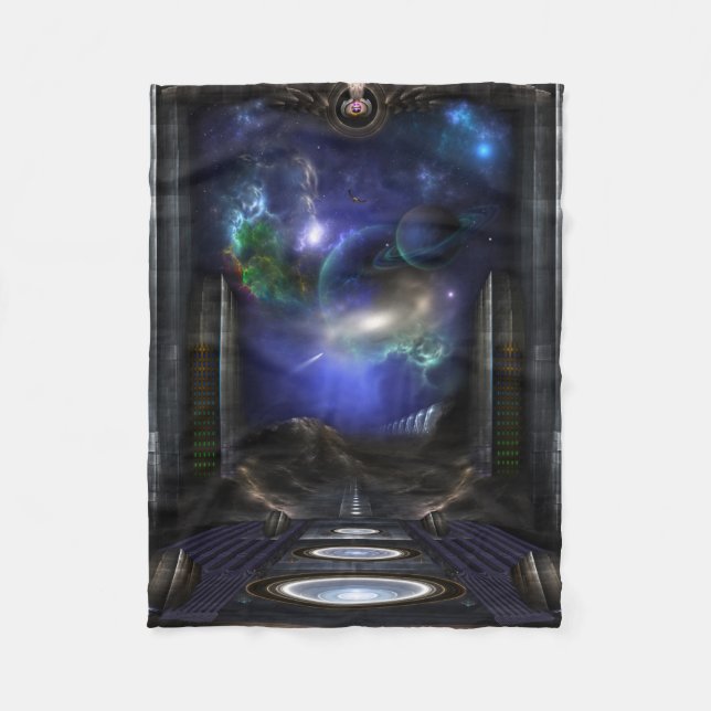 89-123-A9p2 Arsairian 7 Reporting Fleece Blanket (Vorderseite)