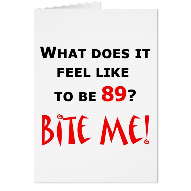 89 beißen Sie mich! (Vorne)