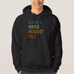89. Geburtstag 89 Jahre alte Ziege seit August 193 Hoodie