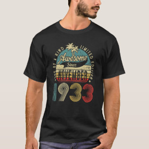 89 Jahre alt 89. Geburtstag Phantastisch seit Nove T-Shirt