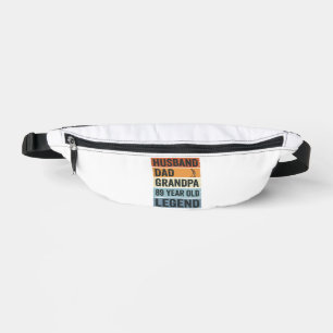 89-jähriges Ehemann Vater Opa Legende Shirt_1 Bauchtasche
