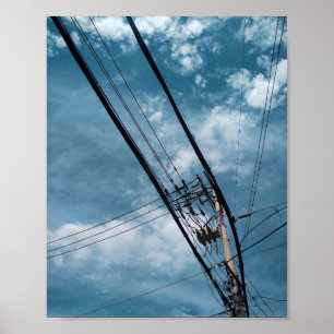 8×10 Urban Sky Seoul Südkorea Fotodruck Poster