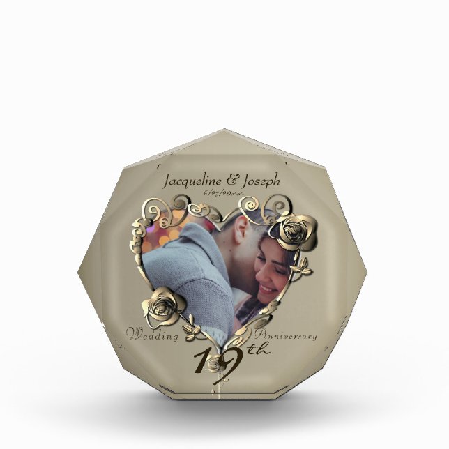 8.19. Hochzeitstag Fotoblock (Vorderseite)