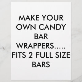 8.1/2 X 11 KANDY-BAR-WRAPPER FLYER
