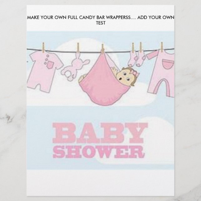 8.1/2 X 11 KANDY-BAR-WRAPPER FLYER (Vorne)