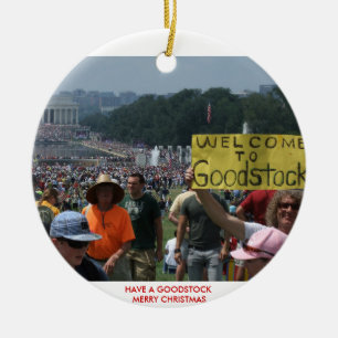 8-28-2010 Willkommen zu Goodstock! , HABEN SIE EIN Keramikornament