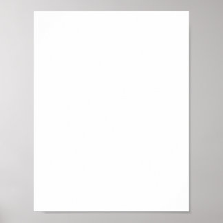 8.5 x 11 Blank Poster DIY Vorlage hinzufügen IMAGE