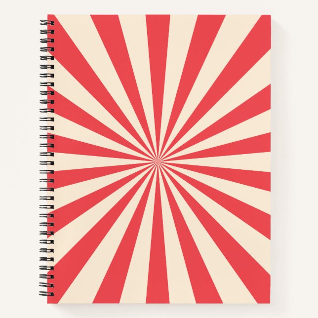 8,5" x 11" Deluxe Spiral Notebook Notizbuch (Vorderseite)