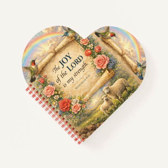 8.5" x 11" Deluxe Spiral Notebook Notizbuch (Vorderseite)