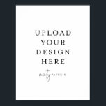 8,5" x 11" Poster - Portrait<br><div class="desc">Passen Sie Ihre Karte in Templett an. Nachdem Sie die Bearbeitung abgeschlossen haben,  laden Sie Ihre Datei im JPG-Format herunter (vergessen Sie nicht,  die Blindoption zu aktivieren). Laden Sie Ihr Design hier hoch,  indem Sie auf den blauen Button "Personalisieren" klicken.</div>