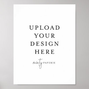 8,5" x 11" Poster - Portrait