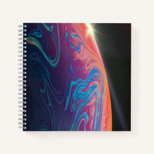 8,5" x 8,5" Spiralnotizbuch Notizbuch