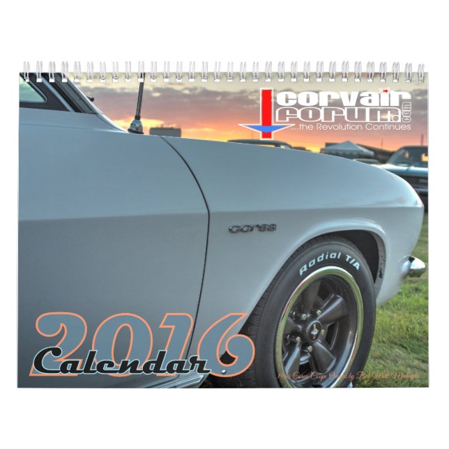 8.5x11 CorvairForum Wandkalender (Titelbild)