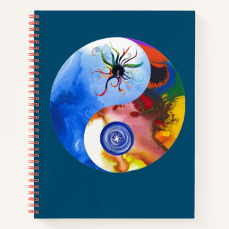 8,5x11 Hardcover Yin Yang Luci Michael Notebook Notizbuch