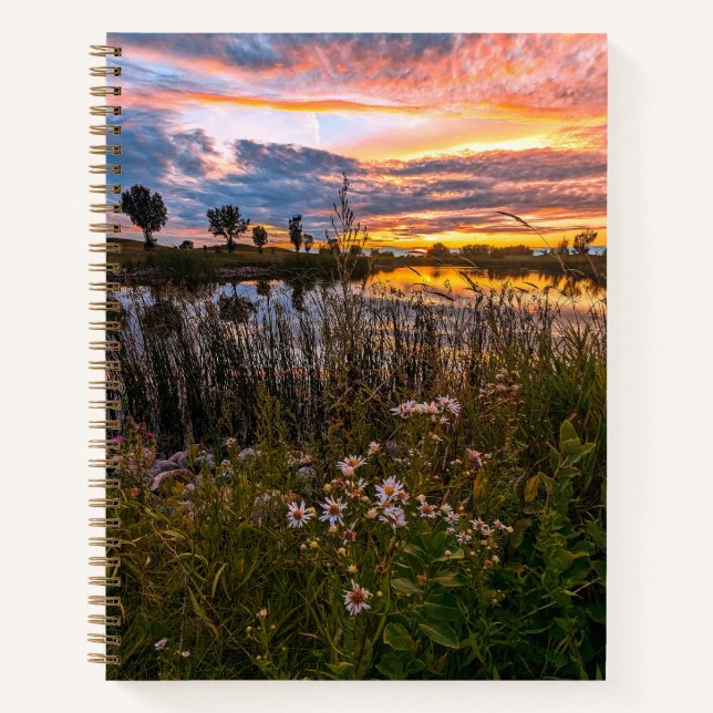 8.5x11-Notebook Notizbuch (Vorderseite)