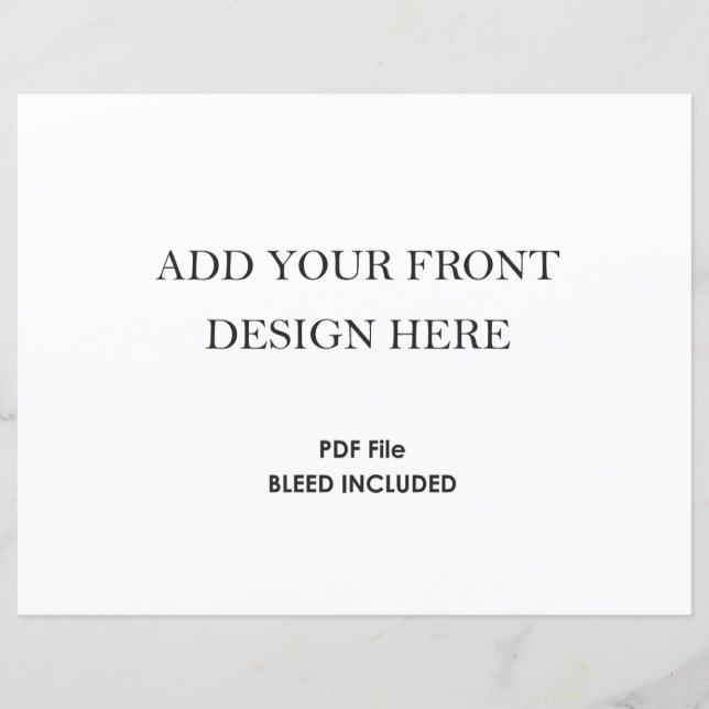 8.5x11" Print _Horizontal Double sided  (Vorderseite)