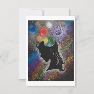 8,9 cm x 12,7 cm Flachbildschirm Dankeskarte