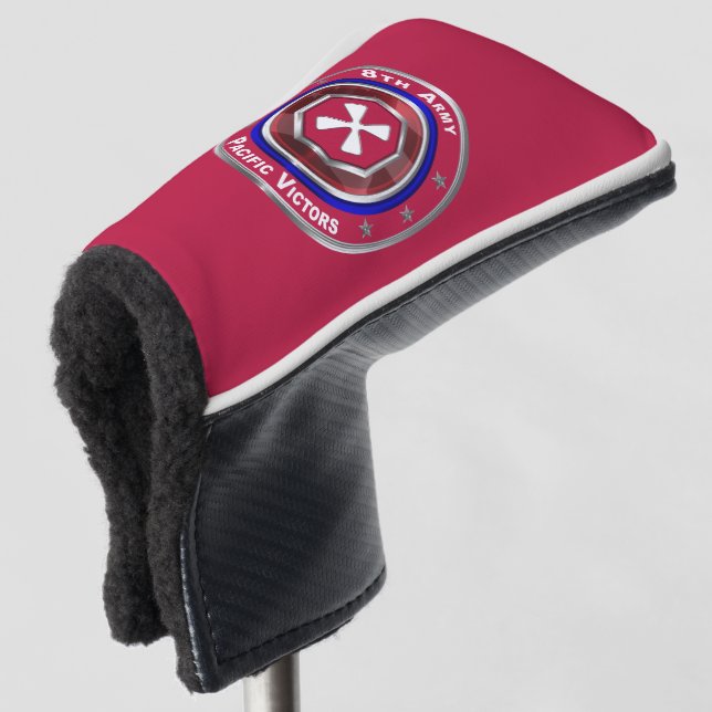 8. Armee "Pacific Victors" Golf Headcover (3/4 Vorderseite)