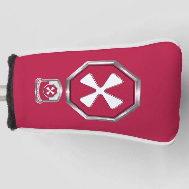 8. Armee "Pacific Victors" Golf Headcover (Vorderseite)