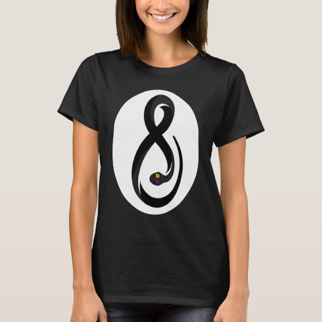 8 ball 24 mamba casual T-Shirt (Vorderseite)