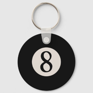 8 Ball 8 Schlüsselanhänger