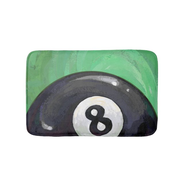 8 Ball Badematte (Vorderseite)