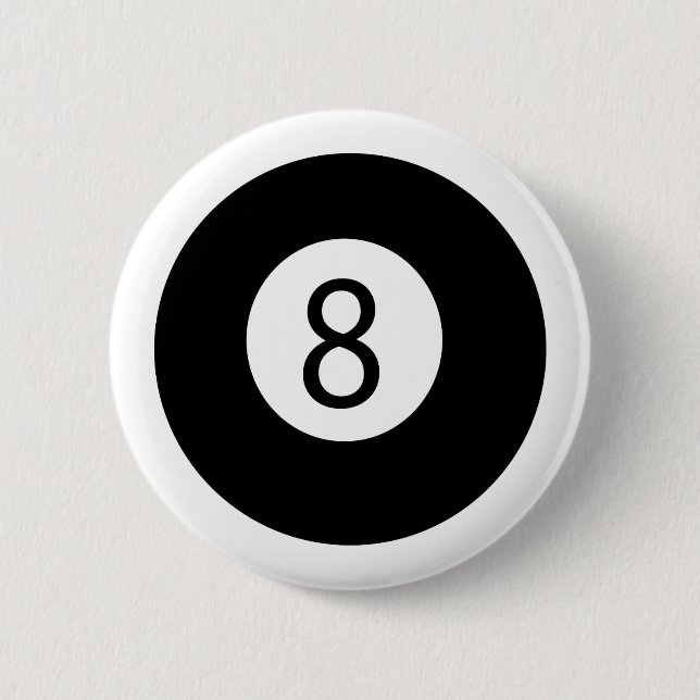 8 Ball Button (Vorderseite)
