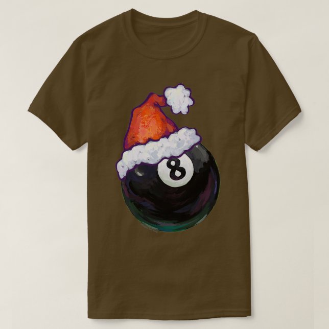 8 Ball Christmas T-Shirt (Design vorne)