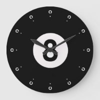 8-Ball-Design-Wandleuchte