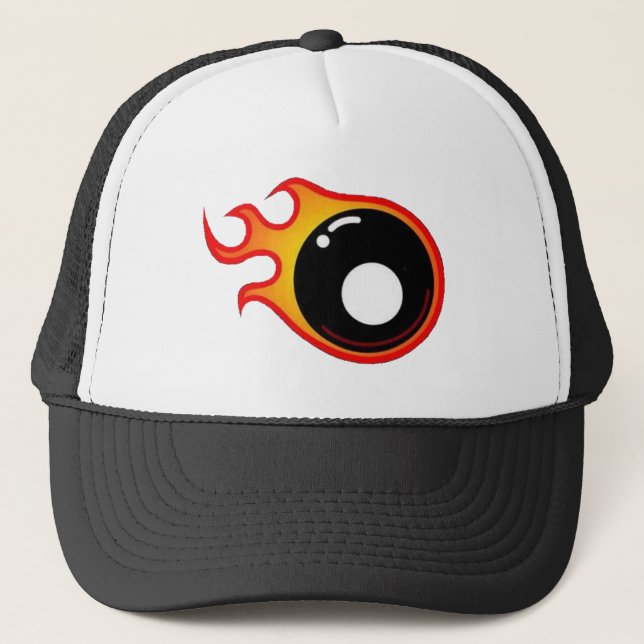 8 Ball Hat Truckerkappe (Vorderseite)