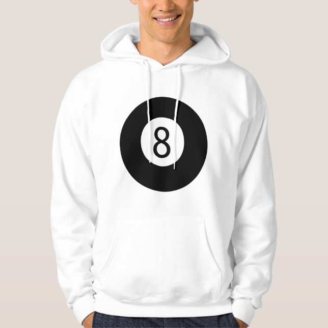 8 Ball Hoodie (Vorderseite)
