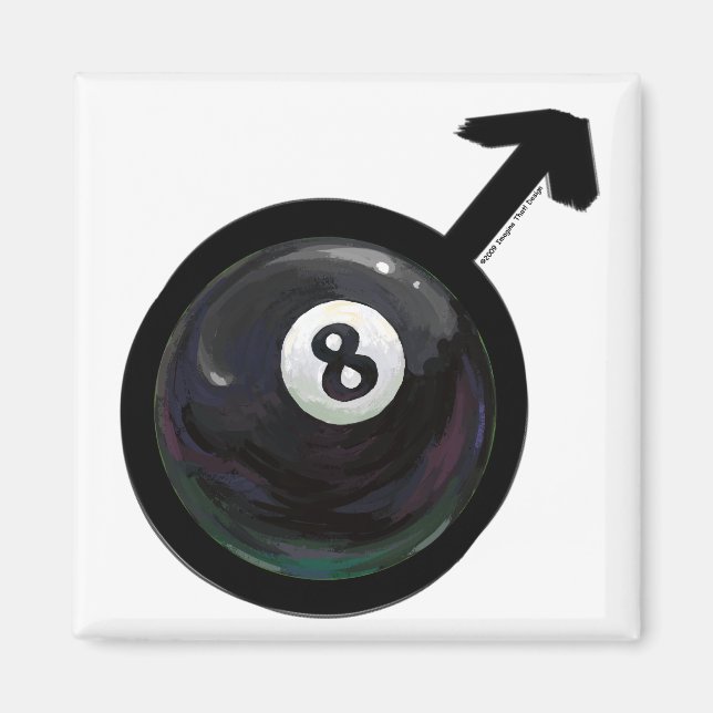 8 Ball Magnet (Vorne)