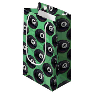 8 Ball-Muster Kleine Geschenktüte