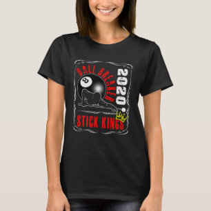 8 Ball Pool Billard  Stock König Spieler Tee 1