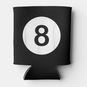 8 Ball Pool Hall T-Shirts, Shark Lover Geschenk Dosenkühler
