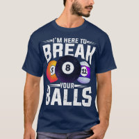 8 Ball Pool Player Funny Snooker Billiard