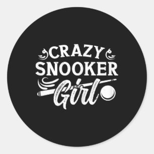 8 Ball Pool Zubehör für Erwachsene Crazy Snooker G Runder Aufkleber