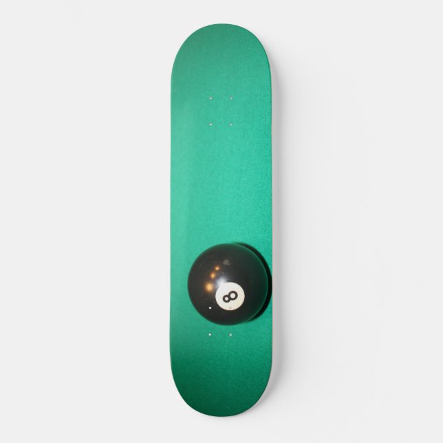 8 Ball Skateboard (Vorderseite)