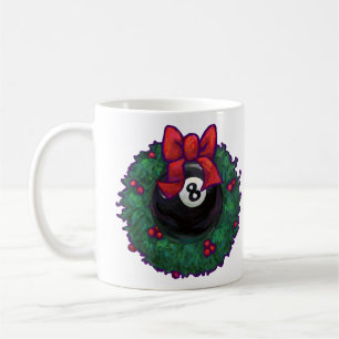 8 Ball Weihnachten Tasse
