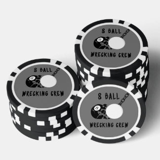 8 Ball Wrecking-Crew Pokerchips