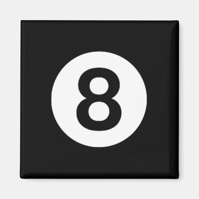 8 Billard Billard Billard Billard Tischkostüme Ach Magnet (Vorne)